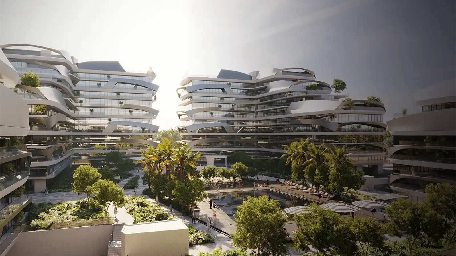 Tonino Lamborghini Residences — Aerial View, Sector 71 Gurgaon